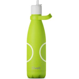 imageSwell Stainless Steel Water Bottle with Flip Straw Cap 17oz Geode Rose Triple Layered Vacuum Insulated Containers Keeps Drinks Cold for 36 Hours and Hot for 10 Perfect for On the GoMatch Point