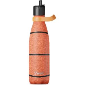 imageSwell Stainless Steel Water Bottle with Flip Straw Cap 17oz Geode Rose Triple Layered Vacuum Insulated Containers Keeps Drinks Cold for 36 Hours and Hot for 10 Perfect for On the GoHoops