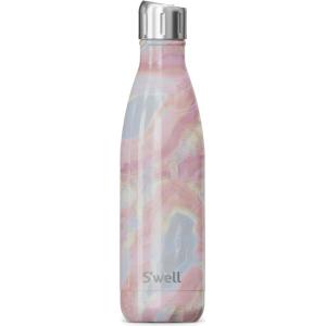 imageSwell Stainless Steel Water Bottle with Sports 17oz Geode Rose Triple Layered Vacuum Insulated Containers Keeps Drinks Cold for 36 Hours and Hot for 10 BPA Free Perfect for On the GoGeode Rose