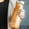 imageSwell Stainless Steel Traveler 20oz Azurite Triple Layered Vacuum Insulated Containers Keeps Drinks Cold for 36 Hours and Hot for 15 BPA Free Easy Carrying On the GoTeakwood