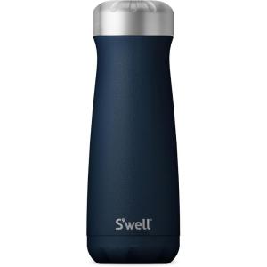 imageSwell Stainless Steel Traveler 20oz Azurite Triple Layered Vacuum Insulated Containers Keeps Drinks Cold for 36 Hours and Hot for 15 BPA Free Easy Carrying On the GoAzurite