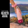 imageSwell Small Water Bottle Bumper Pink Fits 17 ounces Bottles Keep Your Protected On The Go Easy Slide On and No Slip GripPink