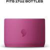 imageSwell Small Water Bottle Bumper Pink Fits 17 ounces Bottles Keep Your Protected On The Go Easy Slide On and No Slip GripPink