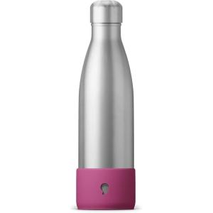 imageSwell Small Water Bottle Bumper Pink Fits 17 ounces Bottles Keep Your Protected On The Go Easy Slide On and No Slip GripPink