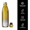imageSwell Stainless Steel Water Bottle 25oz Yellow Gold Ombre Triple Layered Vacuum Insulated Containers Keeps Drinks Cold for 48 Hours and Hot for 24 BPA Free Perfect for On the GoYellow Gold Ombre