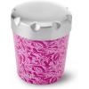 imageSwell Stainless Steel Ice Cream Chiller 16oz Sweet Sprinkle Triple Layered Vacuum Insulated Container Keeps Ice Cream Frozen For Up To Four Hours BPA FreeStrawberry Swirl