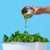 imageSwell Stainless Steel Salad Bowl Kit XL 184oz Onyx Includes 5oz Canister For Dressing Serving Utensils and Removable Tray Leakproof Easy to Clean Dishwasher and Refrigerator SafeAngel Food