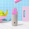 imageSwell Glass Original Water Bottle 18oz Radiant Coral Break Resistant Glass With Protective Silicone Sleeve BPA Free Zero Plastic LeakproofLunar Grey