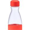 imageSwell Glass Original Water Bottle 18oz Radiant Coral Break Resistant Glass With Protective Silicone Sleeve BPA Free Zero Plastic LeakproofRadiant Coral