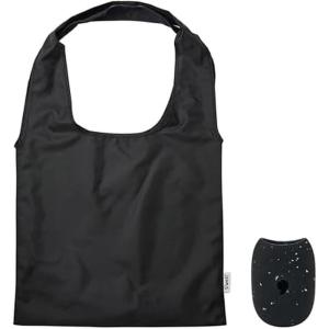 imageSwell Droplet Tote Azurite Reusable And Packable Tote Bag Lightweight And Packs Into Silicone Capsule For Storage Ideal For Grocery Store Travel Shopping And More One SizeOnyx Speckle