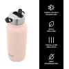 imageSwell Recycled Stainless Steel Explorer with Flip Straw Lid 40oz Limited Edition Polar Pink Triple Layered Vacuum Insulated Container Keeps Drinks Cold for 54 Hours and Hot for 12 BPA FreeHimalayan Salt
