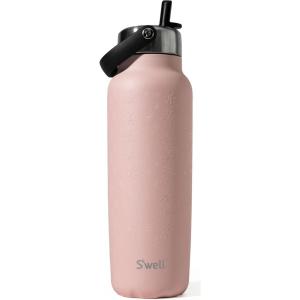 imageSwell Recycled Stainless Steel Explorer with Flip Straw Lid 40oz Limited Edition Polar Pink Triple Layered Vacuum Insulated Container Keeps Drinks Cold for 54 Hours and Hot for 12 BPA FreePolar pink